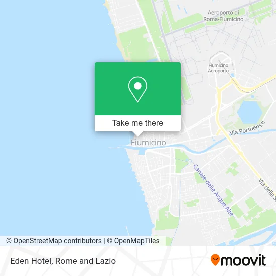 Eden Hotel map