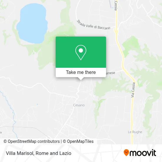Villa Marisol map