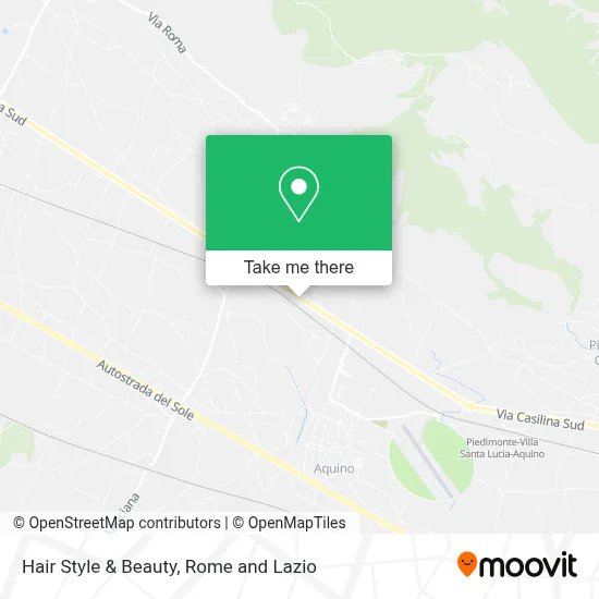 Hair Style & Beauty map