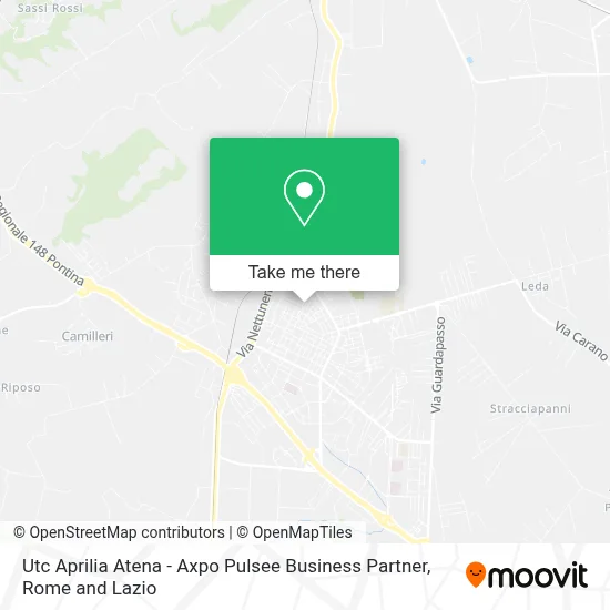 Utc Aprilia Atena - Axpo Pulsee Business Partner map