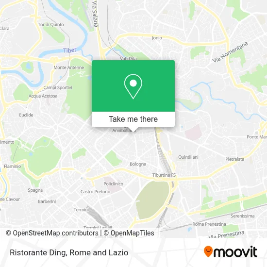 Ristorante Ding map