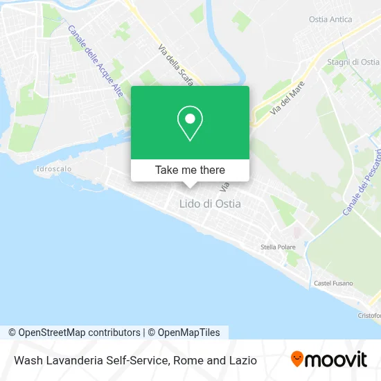 Wash Lavanderia Self-Service map