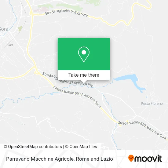 Parravano Macchine Agricole map