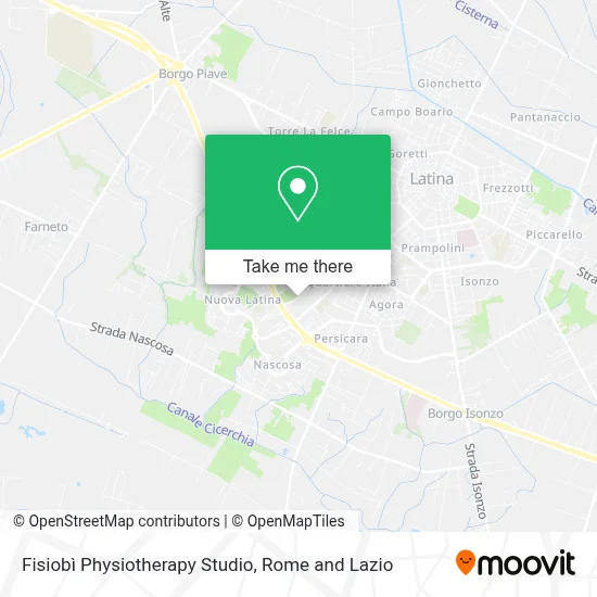 Fisiobì Physiotherapy Studio map