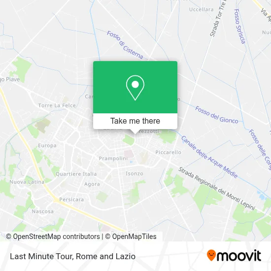 Last Minute Tour map