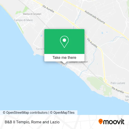 B&B Il Tempio map