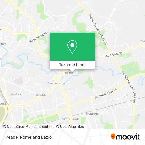 Peape map