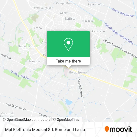 Mpl Elettronic Medical Srl map
