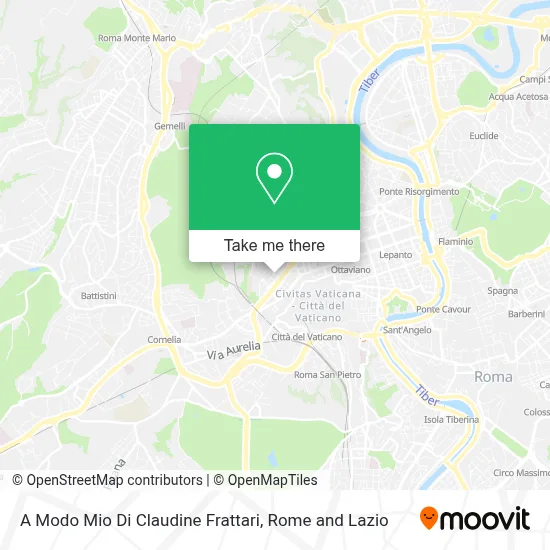 A Modo Mio  Di Claudine Frattari map
