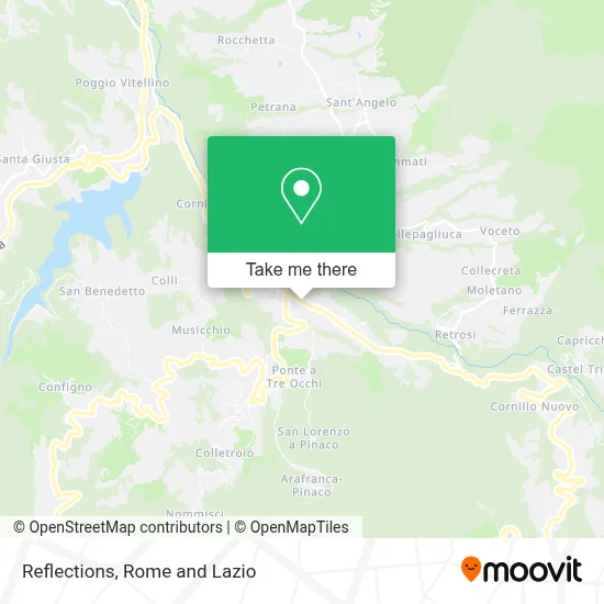 Reflections map