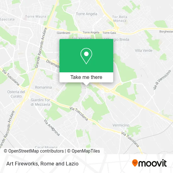 Art Fireworks map