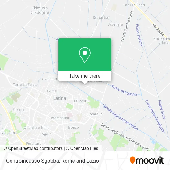 Centroincasso Sgobba map