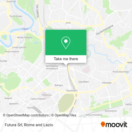 Futura Srl map