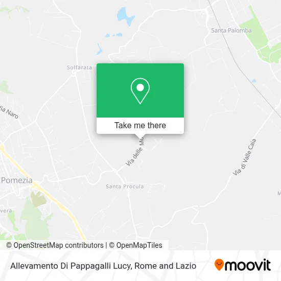 Allevamento Di Pappagalli Lucy map