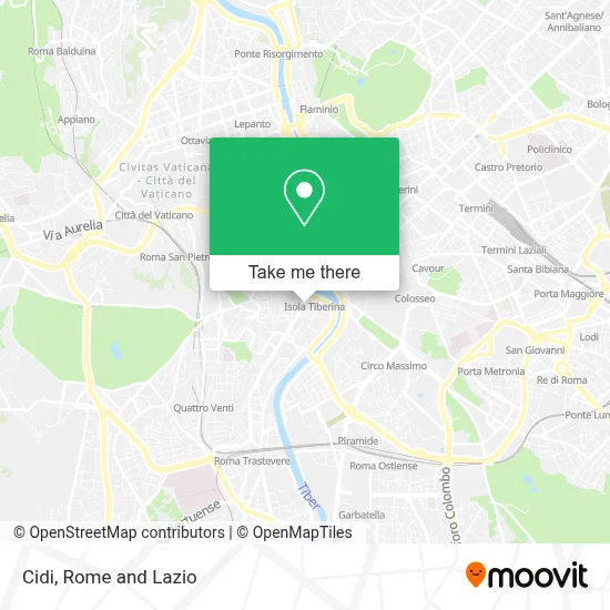 Cidi map