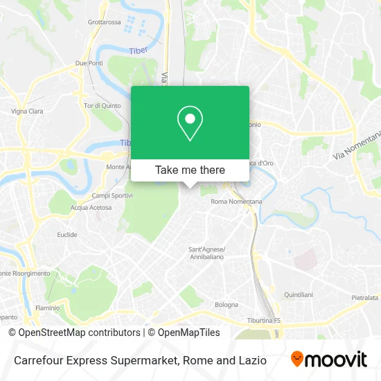 Carrefour Express Supermarket map