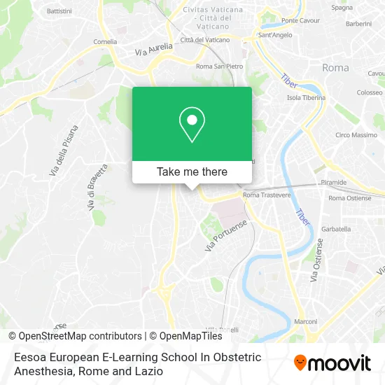 Eesoa European E-Learning School In Obstetric Anesthesia map