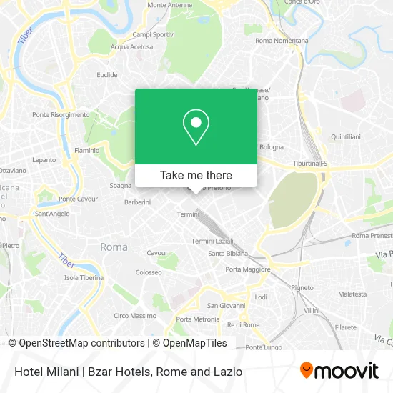 Hotel Milani | Bzar Hotels map
