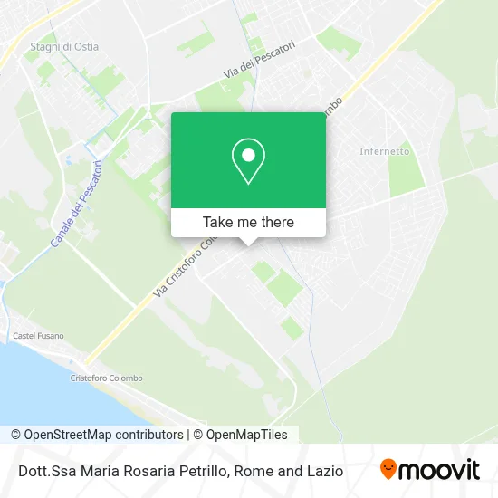 Dott.Ssa Maria Rosaria Petrillo map