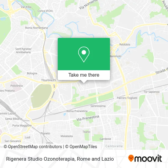 Rigenera Studio Ozonoterapia map
