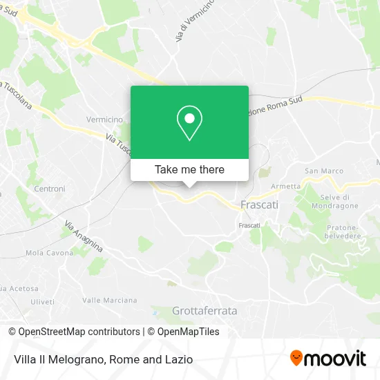 Villa Il Melograno map