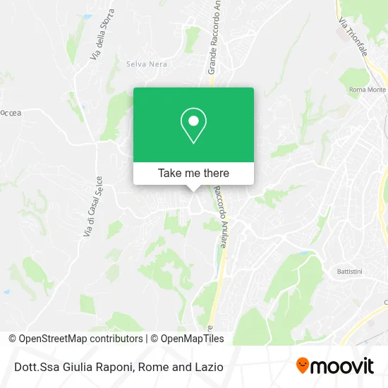 Dott.Ssa Giulia Raponi map