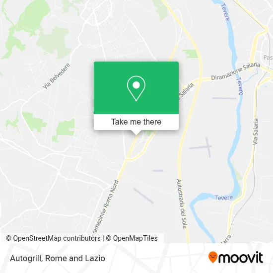 Autogrill map