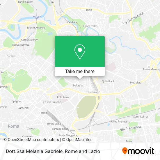Dott.Ssa Melania Gabriele map