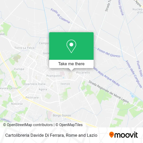Cartolibreria Davide Di Ferrara map