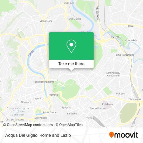 Acqua Del Giglio map