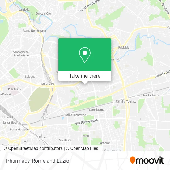Pharmacy map