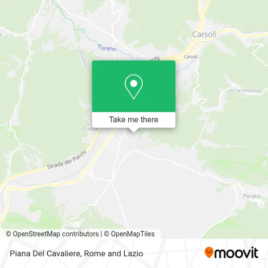 Piana Del Cavaliere map
