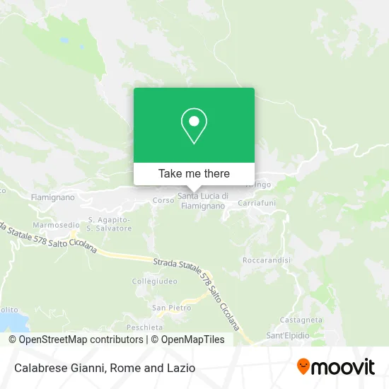 Calabrese Gianni map