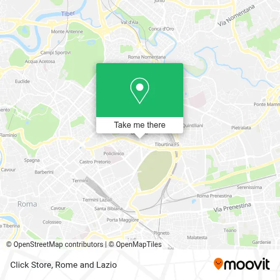 Click Store map