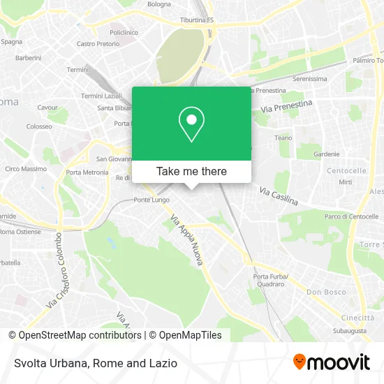 Svolta Urbana map