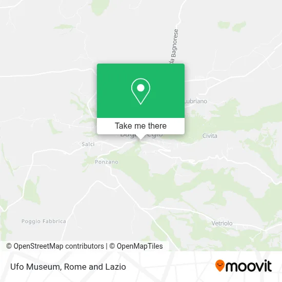 Ufo Museum map