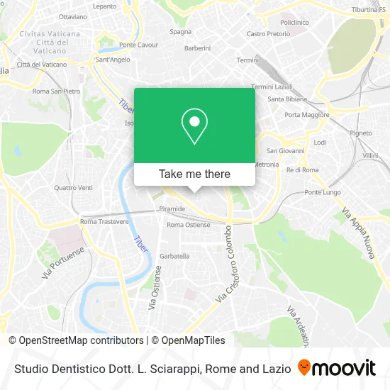 Studio Dentistico Dott. L. Sciarappi map