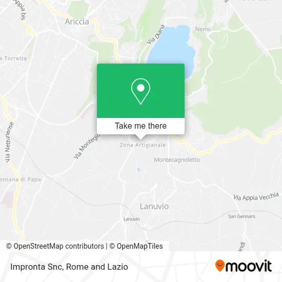 Impronta Snc map