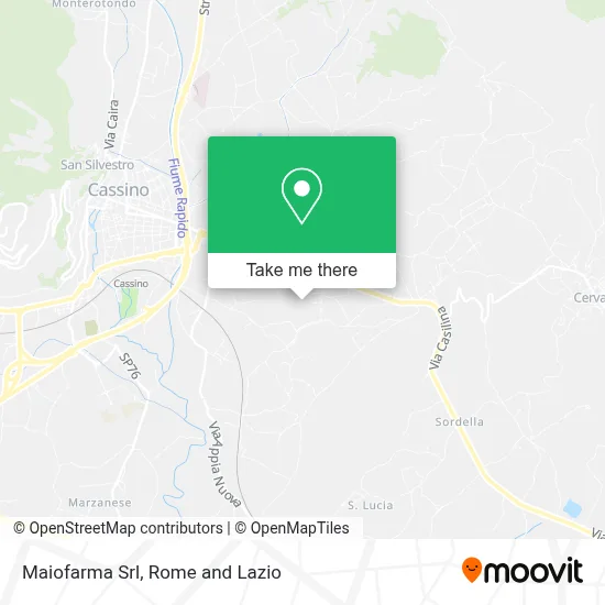 Maiofarma Srl map