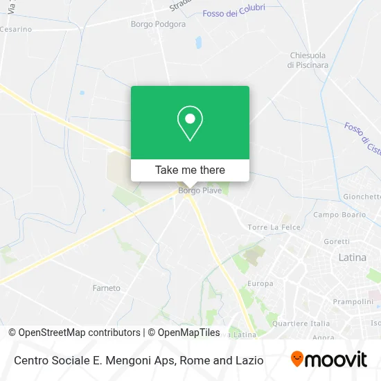 Centro Sociale E. Mengoni Aps map