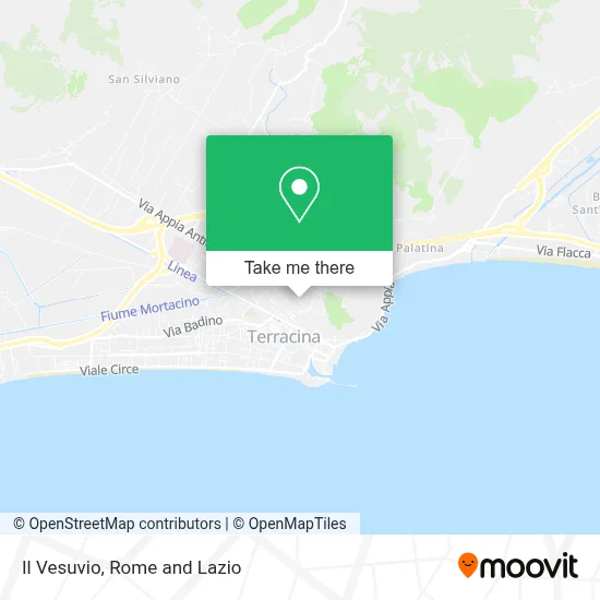 Il Vesuvio map