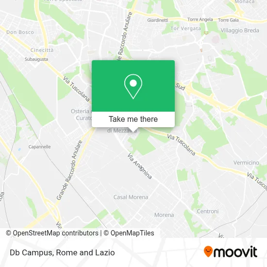 Db Campus map