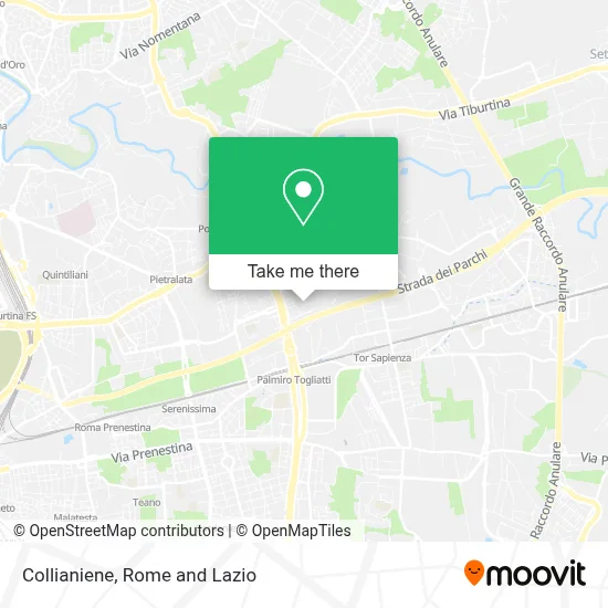 Collianiene map