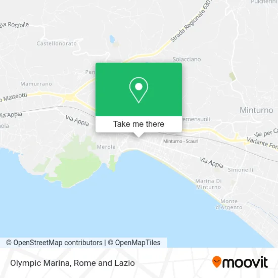 Olympic Marina map