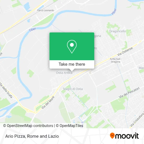 Ario Pizza map