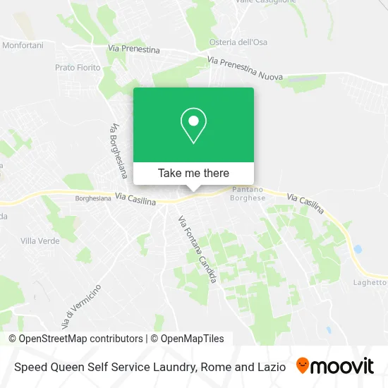 Speed Queen Self Service Laundry map