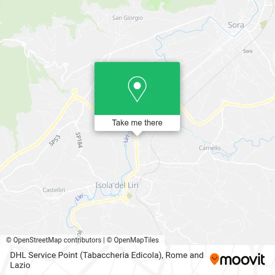 DHL Service Point (Tabaccheria Edicola) map