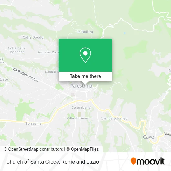 Church of Santa Croce map