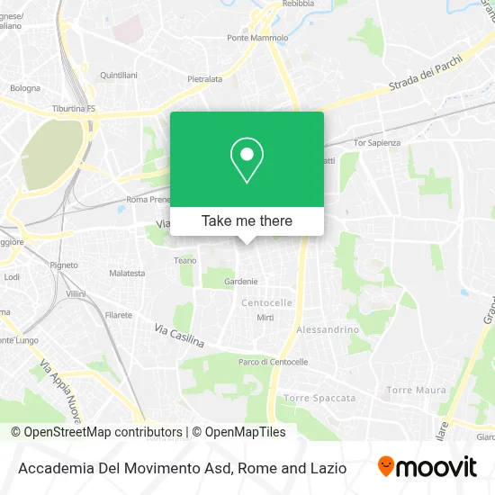 Accademia Del Movimento Asd map