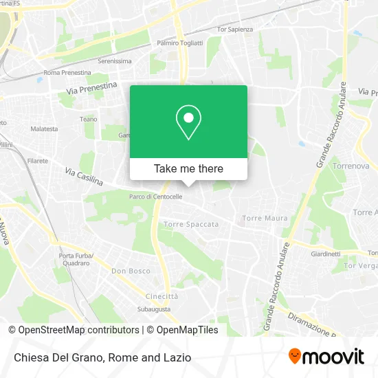 Chiesa Del Grano map